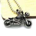 thumbnail image 3 of Collar de Acero inoxidable Zulema con Colgante de motocicleta joyería fresca para hombre, 3 of 8