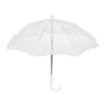 thumbnail image 2 of Elegant Lace Wedding Umbrella Flower Girls Parasol Small Umbrella Photography Props, 2 of 8