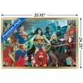 thumbnail image 3 of DC Comics - Justice League - Alex Ross - The Elite Wall Poster, 22.375" x 34", Framed, 3 of 3