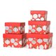 thumbnail image 1 of Caja de almacenamiento PAPER FAIR, juego de 5 cajas de regalo de Navidad, 1 of 8