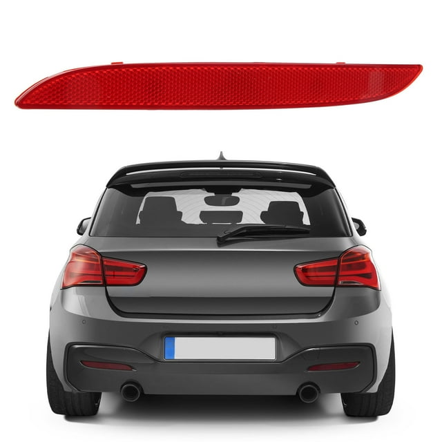Rear Bumper Reflector, Rear Bumper Reflector Sticker 63147363787 Improvement for Car
