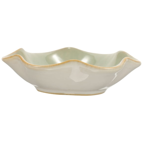 UNOMOR Ring Tray for Jewelry Decorative Dish Light Green 1Pack for Women Storage