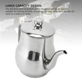 thumbnail image 3 of Stainless Steel Oil Strainer Pot, Professional Oil Dispensing Bottle Large Capacity  for Home Kitchen, 3 of 7