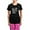 With Pink Pant, variant on CafePress - WEIRD Is Just A Side Effect Of Being AWESOME Women - Women's Short Sleeve Print T-Shirt and Pants Dark Cotton Pajama Set