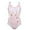 Pink, variant on uikmnh One Piece Swimsuit High Performance Swimsuit for Girls Surfing and Beach Sports Color:Purple,Size:13-14 Years