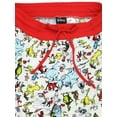 thumbnail image 5 of Dr. Seuss Grinch Cat in the Hat Mens Male Jogger Pajama Pant MF22PT153, 5 of 7