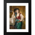 thumbnail image 2 of Charles Louis Müller 11x14 Black Modern Framed Museum Art Print Titled - Odalisque, 2 of 5