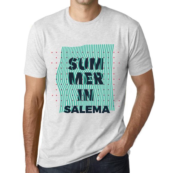 Men's Graphic T-Shirt Summer In Salema Eco-Friendly Limited Edition Short Sleeve Tee-Shirt Vintage Birthday Gift Novelty