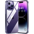 thumbnail image 5 of Diamond Clear Designed for iPhone 14 Pro Max Case [Anti-Yellowing Tech][Heavy Duty Protection] Case for iPhone 14 Pro Max Phone Cases Slim 6.7 inch 2022 Cover, Crystal Clear, 5 of 5