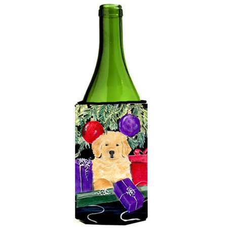 

Golden Retriever Wine bottle sleeve Hugger - 24 oz.