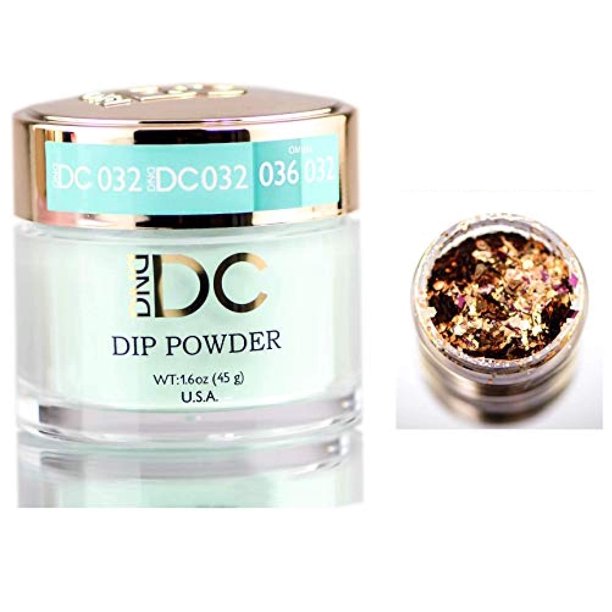Polvo para uñas Daisy DND DC Blues & Greens, 45 g