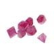 thumbnail image 5 of Juego de 7 dados poliédricos para juegos de rol, D&amp;D, D&amp;D, opacos, de múltiples caras Rosa blanca, 5 of 7