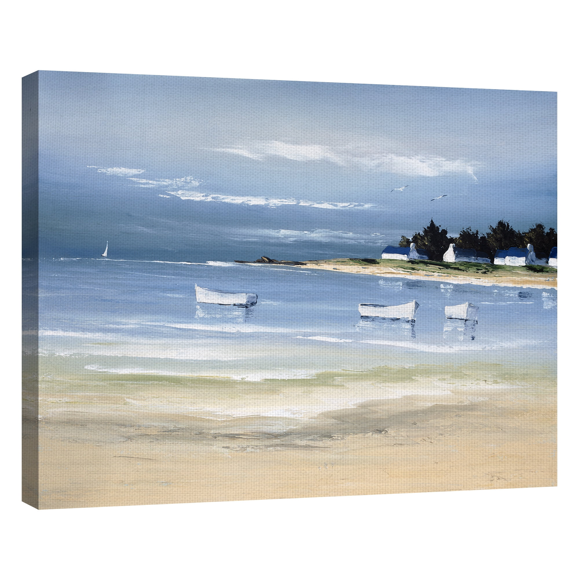 Masterpiece Art Gallery Coastal Inlet II by Frederic Flanet Canvas Art Print 22" x 28"