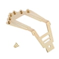 thumbnail image 2 of Puente de Cola de Guitarra Eléctrica de Repuesto Yuyangstore con Tornillos para Piezas de Jazz Guitar Tailpiece Bridge, 2 of 8