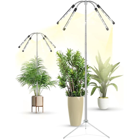 Grow Lights Yiyehu Full Spectrum 38-157 cm con soporte para trípode