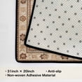 thumbnail image 4 of Bedside Rug 31x20 Inch Washable Soft Small Throw Rugs for Bedroom, Low Profile Non Slip Area Rug Indoor Floor Mat for Home Office Desk Vanity Pet Car Seat, 4 of 6