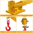 thumbnail image 4 of ChaoLink 6000 lbs-3 Ton Adjustable Forklift Mobile Crane, Telescoping Design (83in - 149in) for Warehouses, Factories, and Construction Sitesyellow, 4 of 8