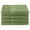 Green, variant on Eco-Friendly 100% Cotton Ring-Spun 4-Piece Bath Towel Set Graphite