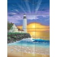 thumbnail image 1 of Tile Mural Kitchen Backsplash - The Lighthouse - by Jeff Wilkie, 1 of 1
