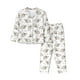 thumbnail image 1 of Balery Cartoon Koala Conjunto de Pijama con Estampado para Mujer, Conjunto de Dos Piezas con Manga Larga, Ropa de Dormir Suave con Bolsillos, Pijamas Cómodos-Large, 1 of 7