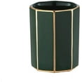thumbnail image 5 of Watson Bathroom Accessories - Dark Green Ceramic Octagon Shape Bathroom Accessory Set, 5 of 5