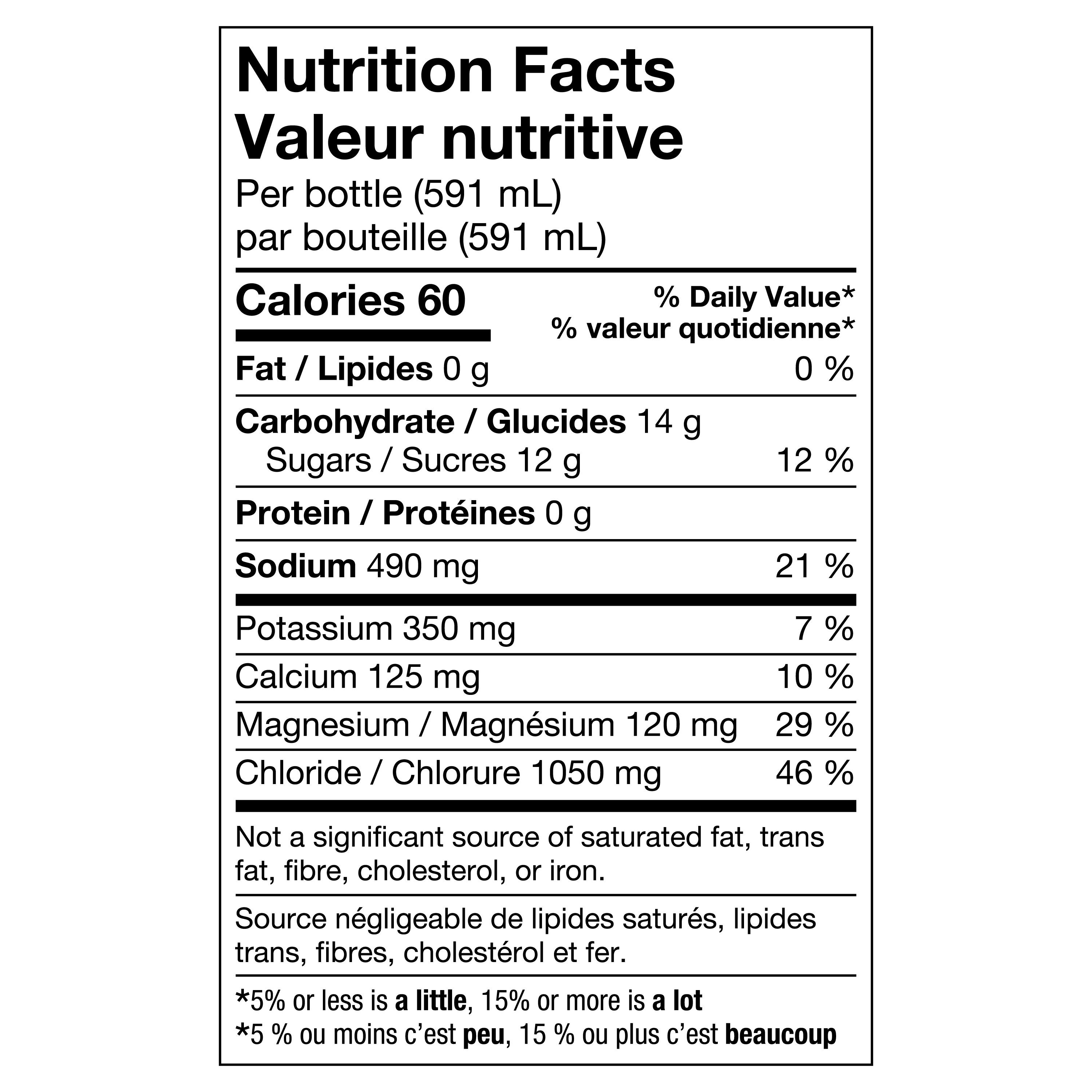 Gatorlyte Cherry Lime Electorlyte Beverage 591 mL, Bottle, 591mL