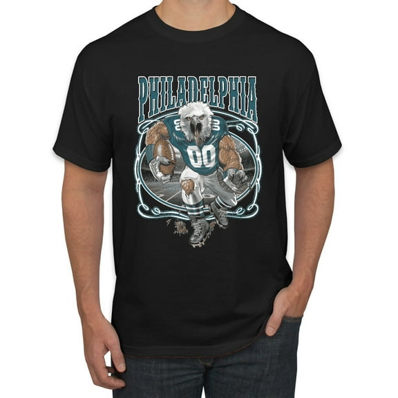 Wild Bobby, Philadelphia Fan | PHI Fantasy Football ,Sports, Men Graphic Tee, Black, Small