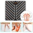 thumbnail image 2 of Almohadilla masajeadora de pies, alfombrilla estimuladora de electrodos para pies, mejora la fascitis Plantar, aumenta la circulación sanguínea, masajeador de pies remodelador de piernas, 2 of 5