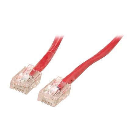 UPC: 0722868155974 | Belkin A3X126-10-RED 10 ft. Cat 5E (Crossover) Red Cable