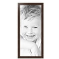 thumbnail image 2 of ArtToFrames 15" x 35" Classic Burgundy Picture Frame, 15x35 inch Brown Wood Poster Frame (WOM-4927), 3 Pack, 2 of 6