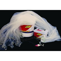 Ahi CN-606 600 Pro Series 6 Panel Cast Net 6' Clear Mono Net 1/4" Mesh
