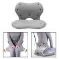 thumbnail image 1 of Soporte lumbar Shamjiam Almohada de apoyo para la espalda cojín para asiento, 1 of 9