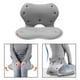 thumbnail image 3 of Cojín de apoyo para sil de oficina, cojín de asiento rgo desmontable - Gris Sunnimix soporte lumbar, 3 of 8