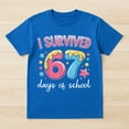thumbnail image 2 of I Survived 67 Days Of School T-Shirt – School Humor Meme – Students and Teachers Fun Wear, 2 of 6