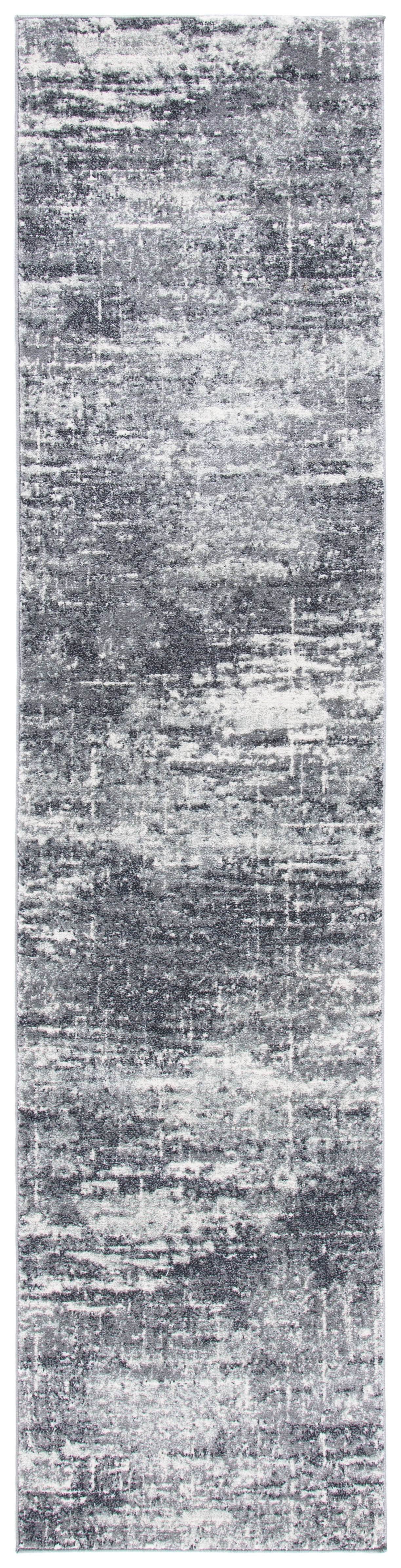 SAFAVIEH Evoke Frosina Abstract Runner Rug, Ivory/Gray, 2'2" x 9'