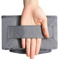 thumbnail image 2 of Bolsa de viaje para guardar zapatos, impermeable, portátil, con cubos de embalaje (gris), 2 of 5