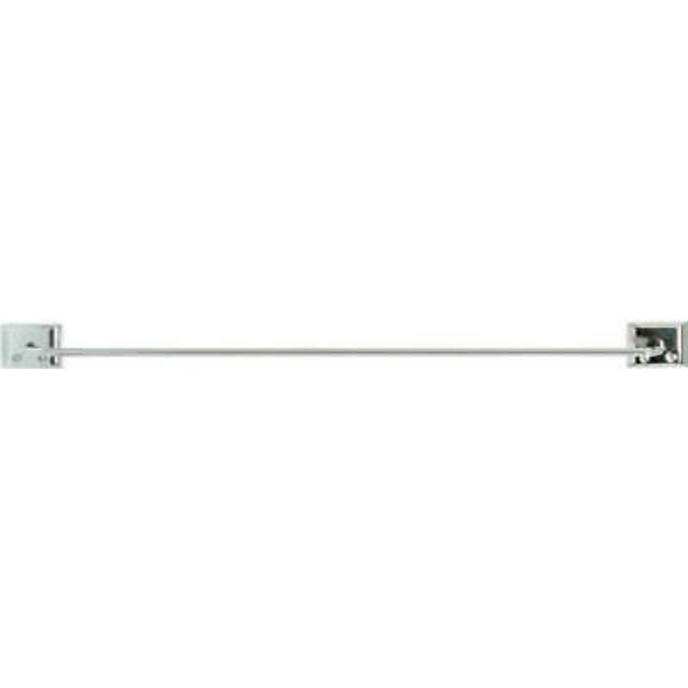 5PK 24" Chrome Towel Bar Exposed Screw 13" x 2" Projection Walmart