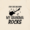 thumbnail image 4 of Inktastic For the Record My Grandma Rocks Boys or Girls Baby T-Shirt, 4 of 5