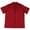 Red, variant on EeaseCA Hair Dye Clothes Simple Hair Treatment Short Sleeve Work Clothes for Man Woman (White M)