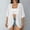 White, variant on QSAWXQZ Women's Chiffon Cardigan Open Front 3/4 Sleeve Sheer Lightweight Shrugs Cover up XL