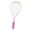 Pink, variant on Vsenkes Tennis Racket Nonslip Grip High Strength Nylon Strings for Park Beach Garden Pink