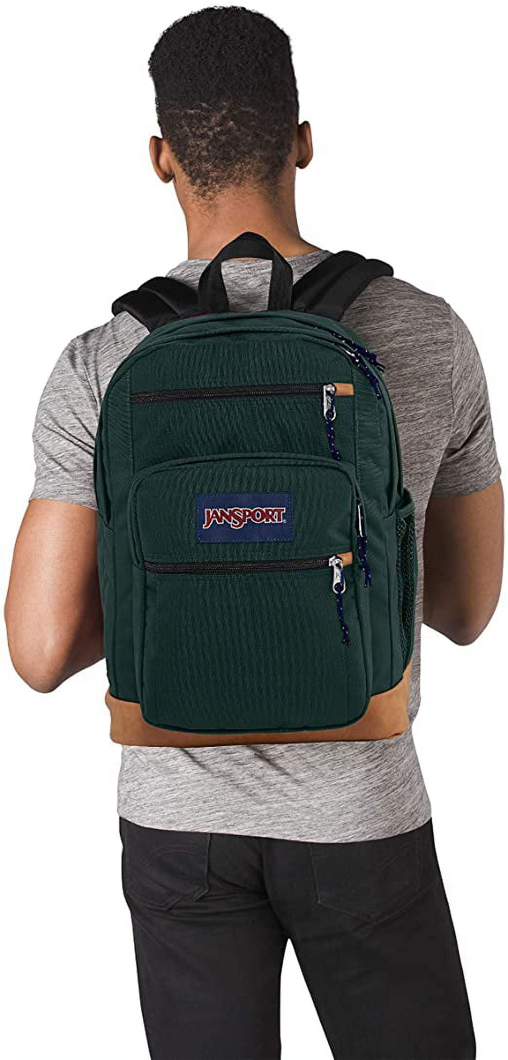 jansport js0a2sdd3cl: cool student grey letterman poly unisex backpack