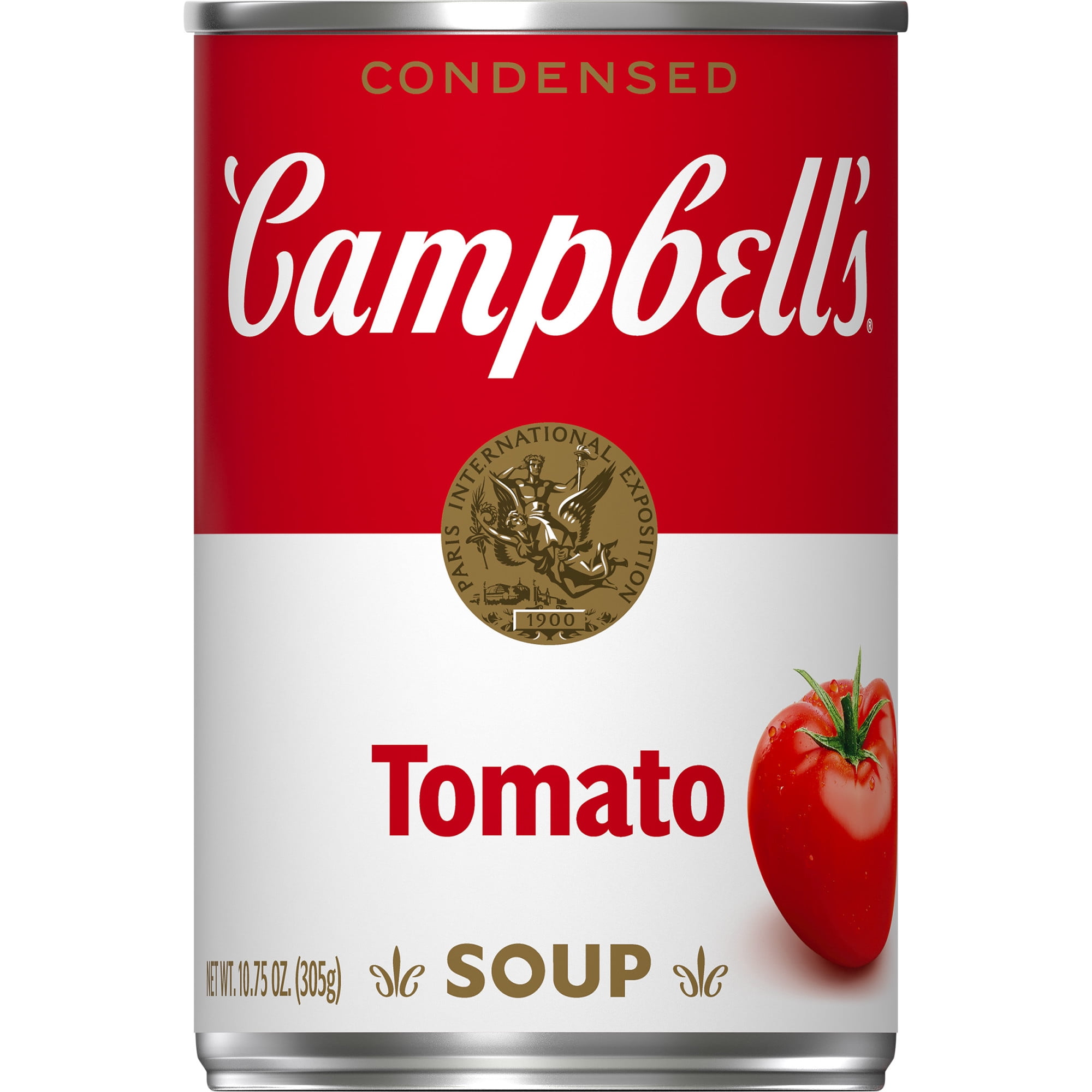 (4 pack) Campbell’s Condensed Heart Healthy Tomato Soup, 10.75 oz Can