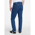 thumbnail image 3 of No Boundaries Men's Vintage Straight Fit Jeans, 100% Cotton, 14 oz Denim, Men's 28x30-40x32, 3 of 5