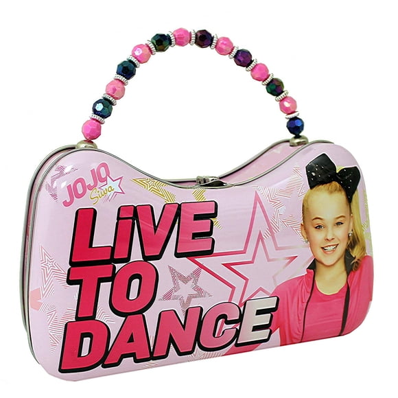 Porte-monnaie à Cuillère - Jojo Siwa - Rose Live to Dance Étui en Métal tin307807