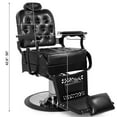 thumbnail image 2 of Artist Hand Heavy Duty Black Recliner Barber Chair Salon Beauty Styling, 2 of 9