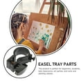 thumbnail image 2 of FRCOLOR Pièces de Support de Chevalet 1 Ensemble d'Accessoires Professionnels de Chevalet Pièces de Plateau de Chevalet Remplaçables Boucles de Plateau de Chevalet Compact,1.97"X0.98"X0.79 Pouces, 2 of 4