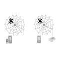 thumbnail image 4 of EIMELI Web Light Halloween Insect LED 6W Cobweb Lamp Adjustable Remote Control Light for Party Decoration  Battery, 4 of 10