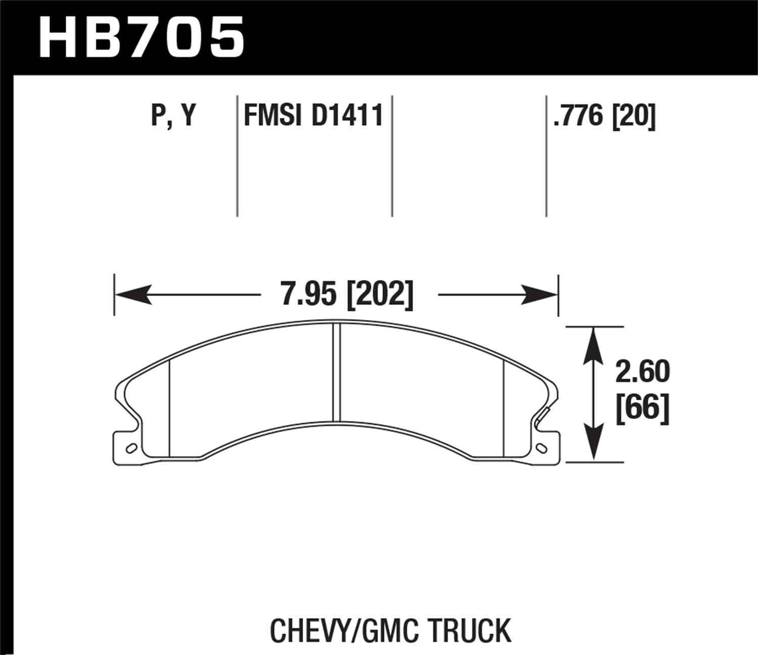Hawk Chevy/GMC Express/Silverado/Savana/Sierra 15/25/35/4500 SuperDuty Rear LTS Brake Pads Fits select: 2011-2015,2018-2019 CHEVROLET SILVERADO
