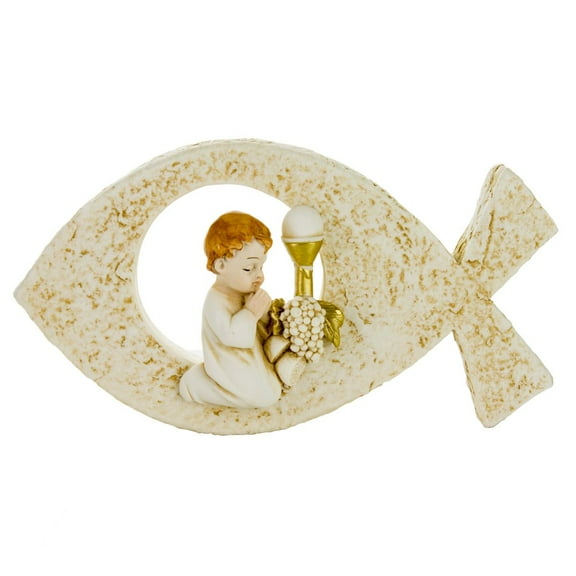 Communion: Boy Figurine